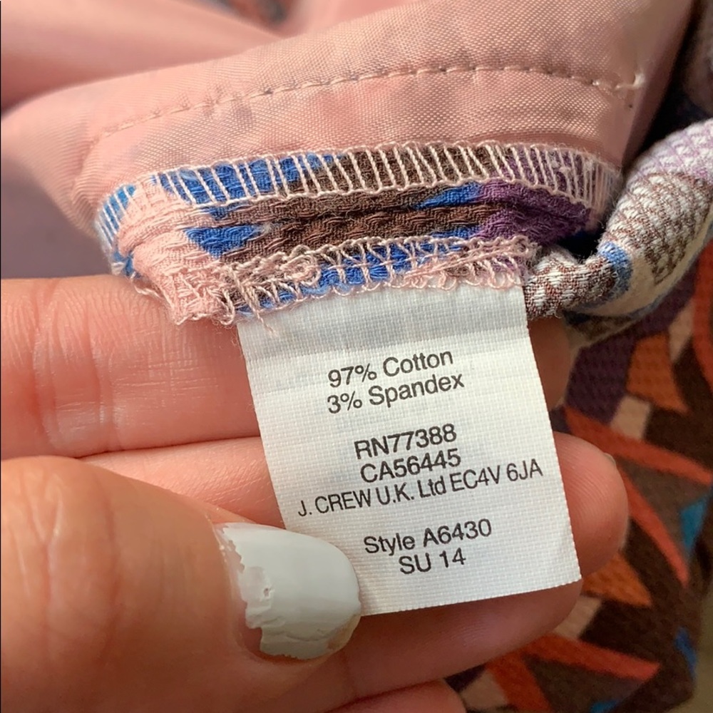 J Crew Short, Patterned - image 5